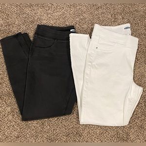 Old Navy Rockstar Jeggings (Set of 2) size 14
